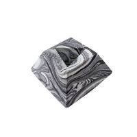 Porte savon "Cube" teinté noir 